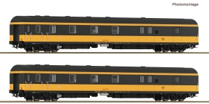 Roco 6200188 - H0 - 2-tlg. Set Bahnpostwagen, ÖBB, Ep. V